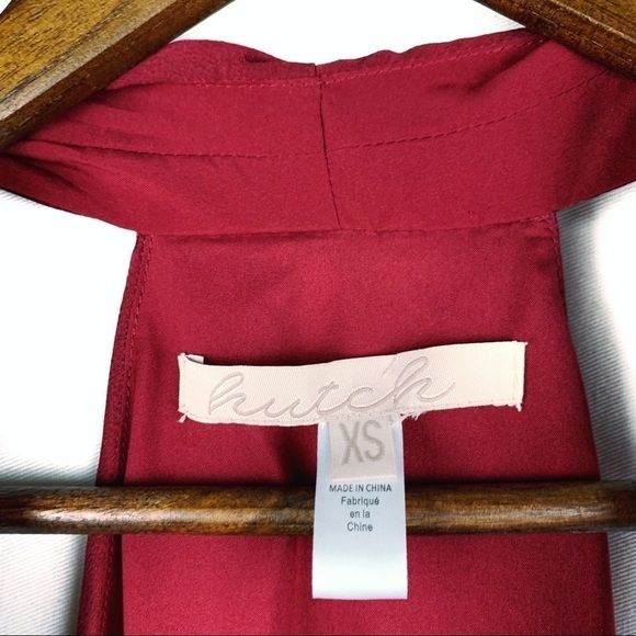 Hutch Ruby Satin wrap maxi dress - Picture 5 of 5